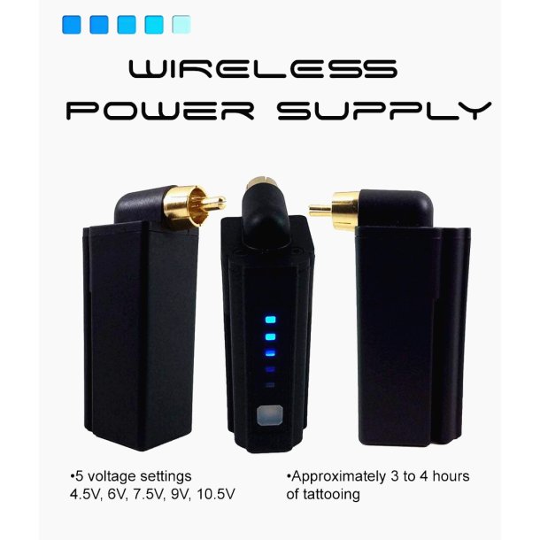 Power-88 Wireless Power  til Pen -  Udvendig RCA 