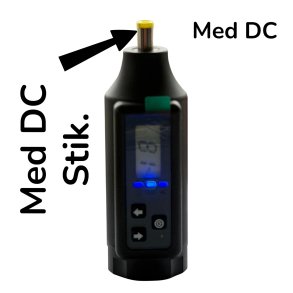 Power-108 rund Wireless Power til Pen -  DC