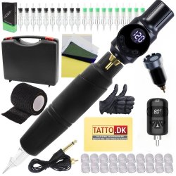 Tattoo st med pen maskine trdls med tilbehr. Model 4