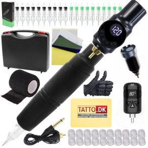 Tattoo st med pen maskine trdls med tilbehr. Model 4