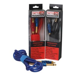 Clip 20 - RCA Clipcord i kraftig silicone kvalitet.