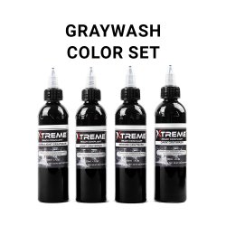 XTreme Ink - GRAYWASH SET - 4x120 ML
